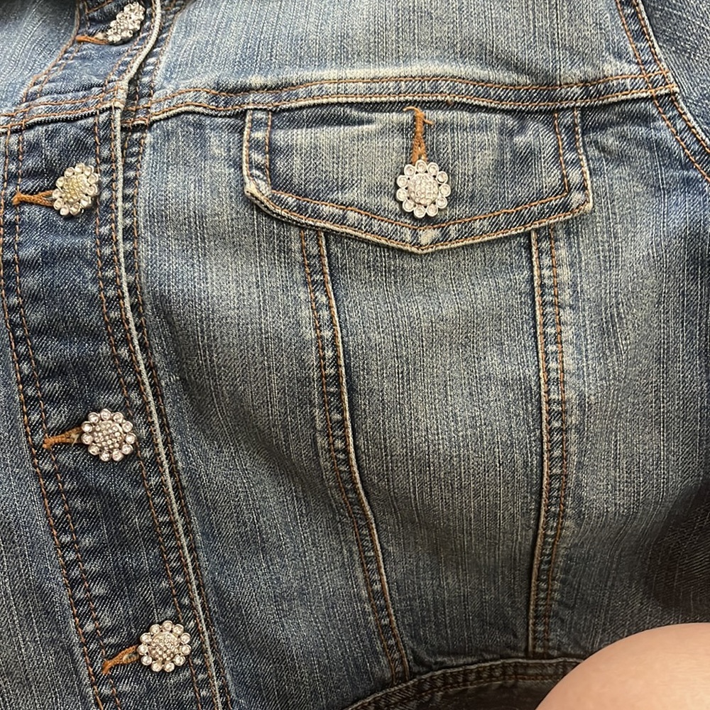 Venezia denim jacket women Size 18/20 - Picture 5 of 12